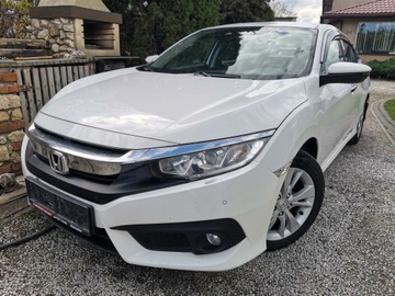 HONDA CIVIC X 1.5 BENZYNA 182 KM NISKI PRZEBIEG FULL SERWIS ASO BOGATE WYPO