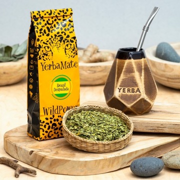 YERBA MATE BRAZIL DESPALADA набор 200г матеро бомбилья