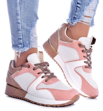 Buty Damskie Adidasy Sportowe Mary 4 38 +GRATIS