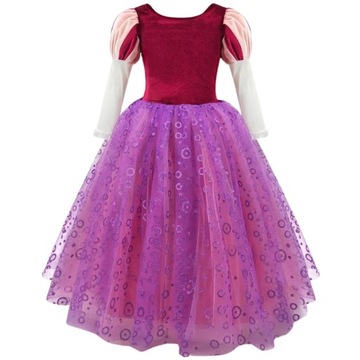 Рапунцель наряд запутанное платье костюм принцессы для мяча 128 134