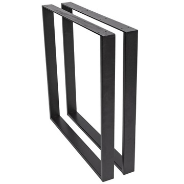 NOGI METALOWE DO STOŁU 90 x 71cm INDUSTRIALNE