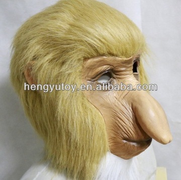 Animal Chimp Head maska lateksowa na całą głowę g