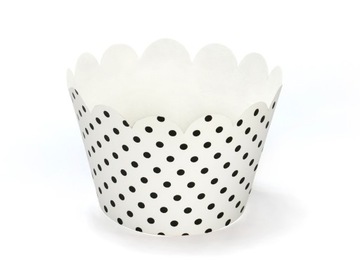 Papilotki na muffinki czerwone czarne mickey miki