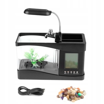 Wielofunkcyjne Akwarium Mini Akwarium USB