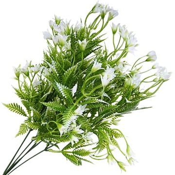 6x GĘSTE GAŁĄZKI PIK POLNE KWIATY WIOSNA DODATEK FLORYSTYCZNY 35 cm