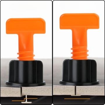 SYSTEM DO POZIOMOWANIA PŁYTEK KLINY KLIPSY UCHWYT 102 szt