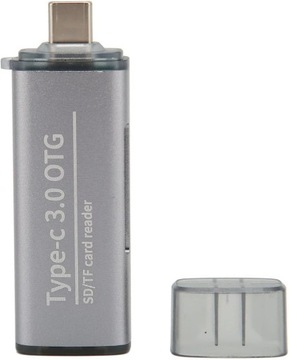 Кардридер USB C 3.1 USB 3.0, 2 разъема,