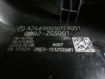 MERCEDES A W176 W246 PÁSEK AIRBAG PŘEPÍNAČ KOMBINOVANÝ