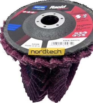 Norton Vulcan Shield 125 x1,6 100 шт + БЕСПЛАТНО