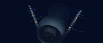 IP-камера с беспроводным обнаружением Wi-Fi и локальной сети Color Night EZVIZ C3T Pro 4MPx