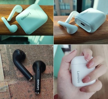 БЕСПРОВОДНЫЕ НАУШНИКИ LENOVO LP2 для IOS ANDROID СПОРТИВНЫЕ ИГРОВЫЕ БАСЫ