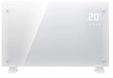 Grzejnik SMART Wifi pilot 2000W elektryczny TIMER stojący ścienny szklany