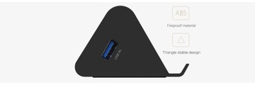 I-TEC Hub USB Металлический концентратор USB 3.0, 4 порта, вкл./выкл.