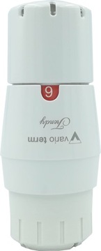 Termostatyczna głowica VARIO Trendy Click Biała