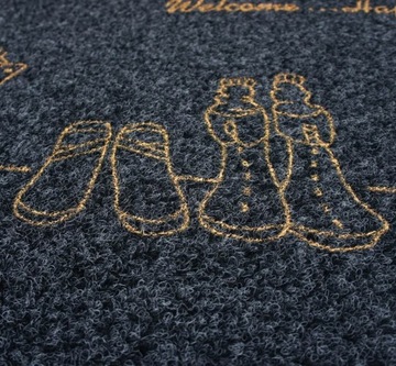 КОВРИК ДЛЯ ОБУВИ ВХОДНОЙ ДОМАШНИЙ, УЛИЧНЫЙ, МОДНЫЙ, 40х60