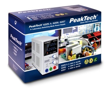 Лабораторный блок питания PeakTech 6227 60 В 6 А