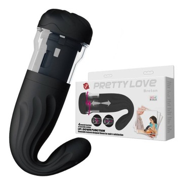 Masturbator Posuwisto-Obrotowy Dla Mężczyzn - Pretty Love Breton