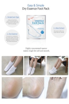 Petitfee Dry Essence Foot Pack 2 шт.