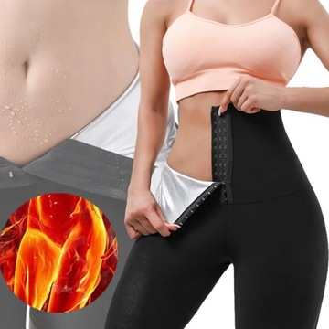 Sauna Leggings for Women Sweat Pants High Waist Co