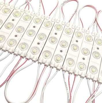 40x Moduł LED TEXAS V2 Biały Zimny IP67 2835 0.72W