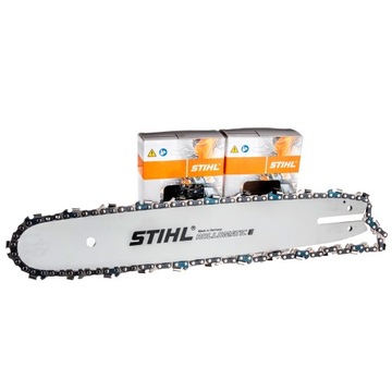 Prowadnica STIHL + 2 łańcuchy STIHL 35cm 3/8 1,3