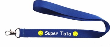 Smycz Na Klucze Dla Taty Prezent Na Dzień Taty Super Tata