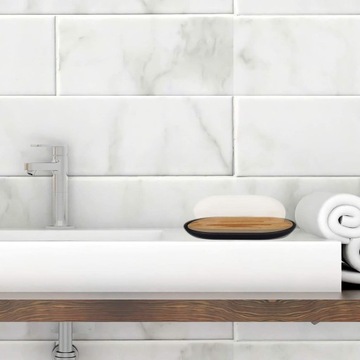 Набор аксессуаров для ванной комнаты 6 элементов Bamboo loft wood, черный