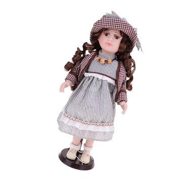 Wiktoriańska porcelanowa postawiła z