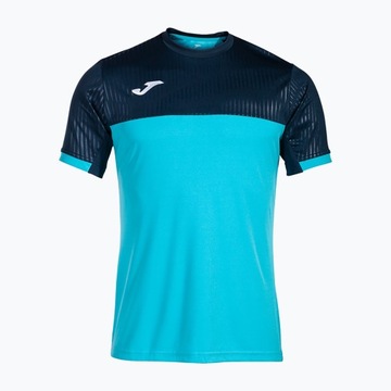 Теннисная рубашка Joma Montreal сине-темно-синяя 102743.013 XL