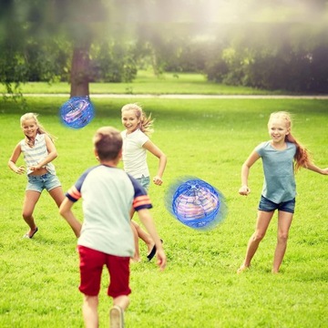 LATAJĄCA BOOMERANG SPINNER KULA STEROWANY RĘKĄ LED