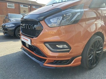 TRANSIT TOURNEO CUSTOM 2018-2023 ПЕРЕДНИЙ СПЛИТЕР СПОЙЛЕР ПЛАСТИКОВЫЙ