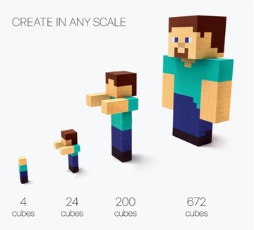 Магнитные блоки с животными серии AC02 Pixio Color