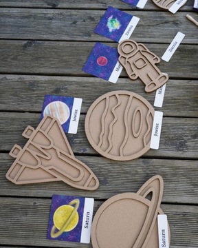 Sensokarton Wahadłowiec Montessori