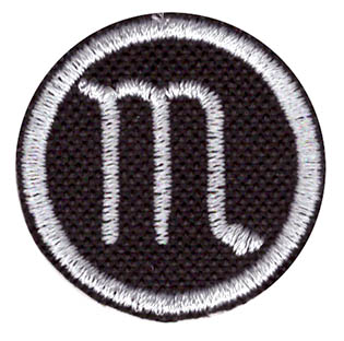ZODIAK __ NASZYWKA 3,5cm