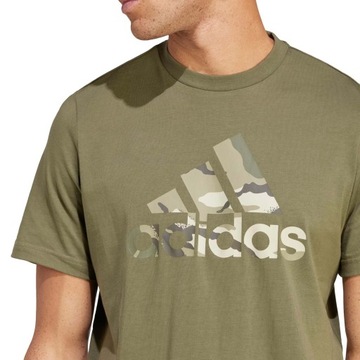 ADIDAS CAMO IR5830 T-SHIRT MĘSKA KOSZULKA BAWEŁNIANA ZIELONA