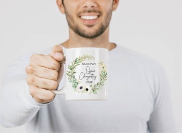 Благодарственная кружка для крестных, ПРИЧАСТИЕ, КРЕЩЕНИЕ, W6