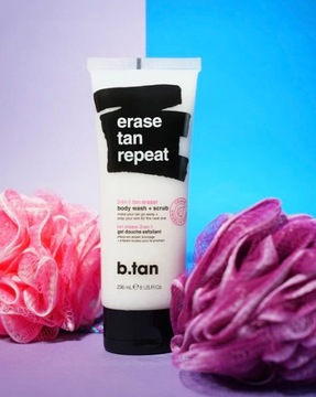 b.tan Erase Tan Повторный гель для душа + средство для удаления загара