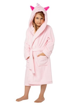 ENVIE SZLAFROK DZIECIĘCY UNICORN PINK 146/152
