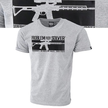 T-shirt koszulka męska sportowa Dobermans PROBLEM SOLVER TS331_XXL