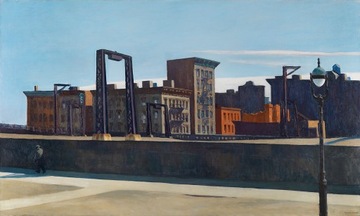 Edward Hopper Pętla mostu Manhattan 90x50 obraz