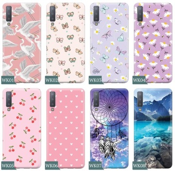 ЧЕХОЛ ДЛЯ SAMSUNG GALAXY A7 2018 + ДИЗАЙН СТЕКЛЯННОГО КОРПУСА