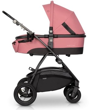 EasyGo Optimo, Розовый цвет, многофункциональная коляска 2 в 1