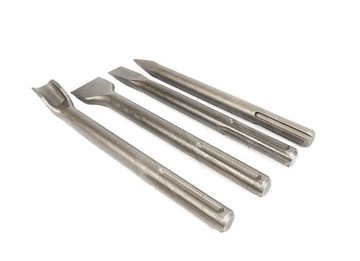 НАБОР ДОЛОТ SDS MAX ДЛЯ БЕТОНА, 4 ПРЕДМЕТА ДОЛОТ