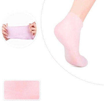 Силиконовые носки Для сухих, потрескавшихся ног, уход за пятками PROMERCO
