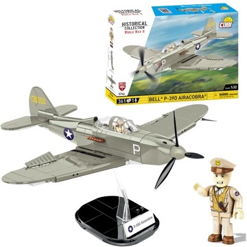 KLOCKI COBI 5746 SAMOLOT BELL P-39D AIRACOBRA