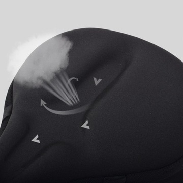 Очень широкое велосипедное седло Cruiser, мягкое.