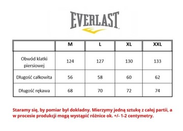 EVERLAST bluza męska sportowa r. L