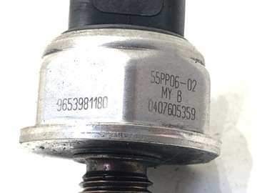 SENZOR TLAKU PALIVA PEUGEOT 307 9653981180 1.6 109KM 00-12