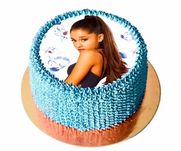 Ariana Grande Opłatek na Tort Gruby Premium