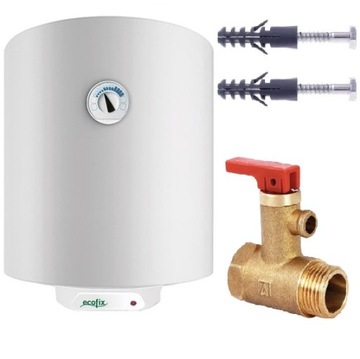 PODGRZEWACZ Elektryczny Wody BOJLER Ogrzewacz Ecofix 50L 1200W
